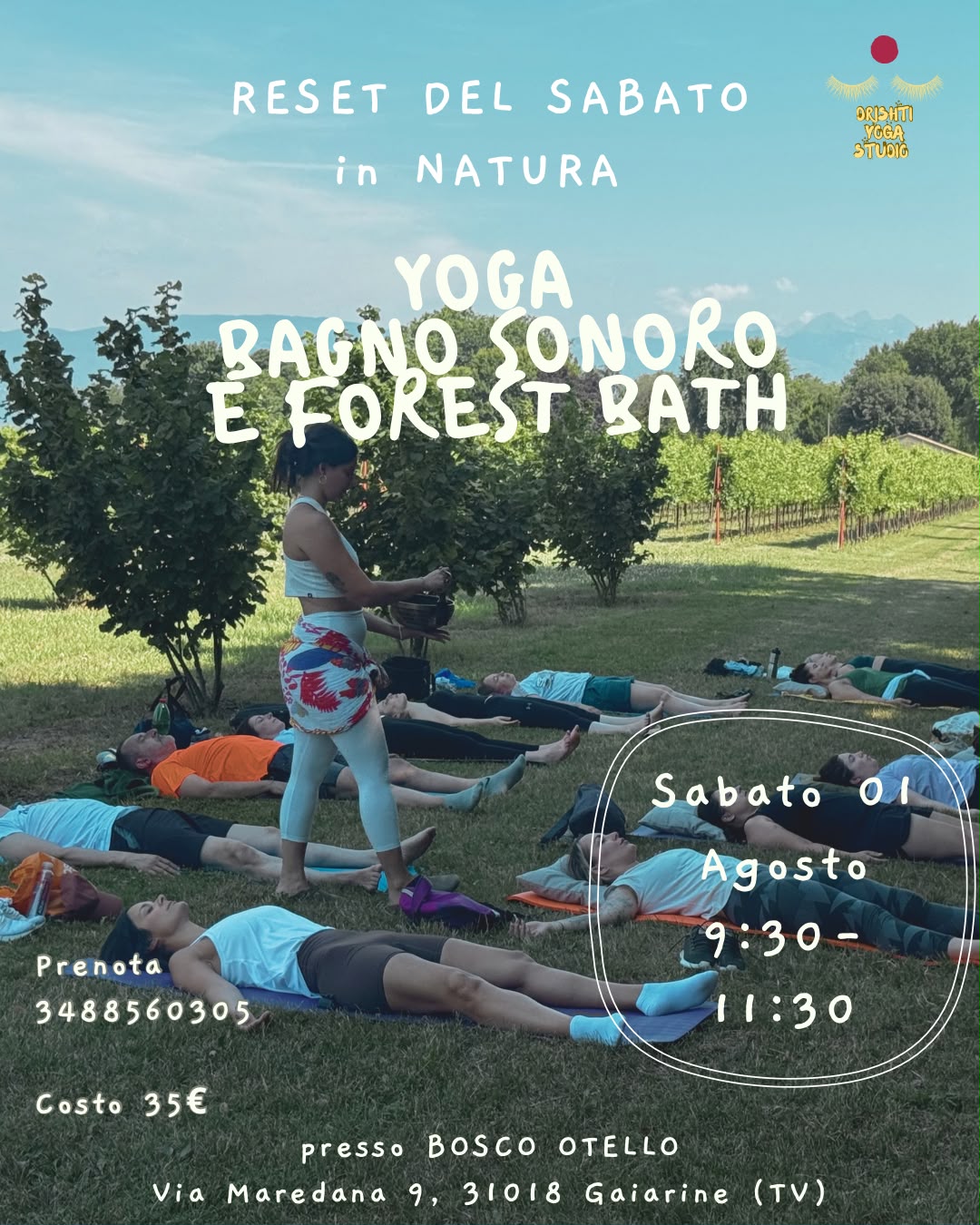 RESET DEL SABATO – 1 AGOSTO: nuovo appuntamento (il primo é piaciuto tanto!)